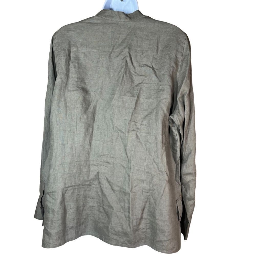 Laura Clement Collection 100% Linen Top - Picture 6 of 10